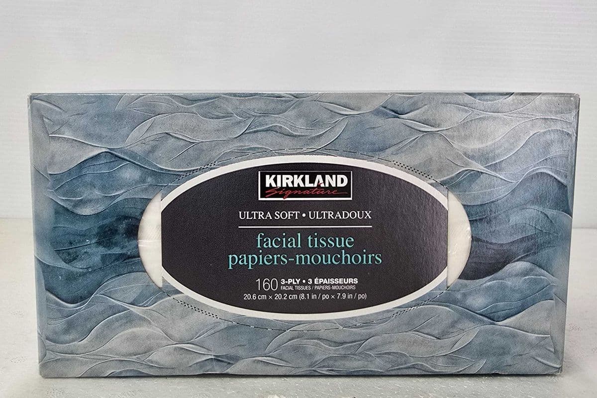 Kirkland Ultra Soft Facial Tissue 3 ply (160 facial tissues )