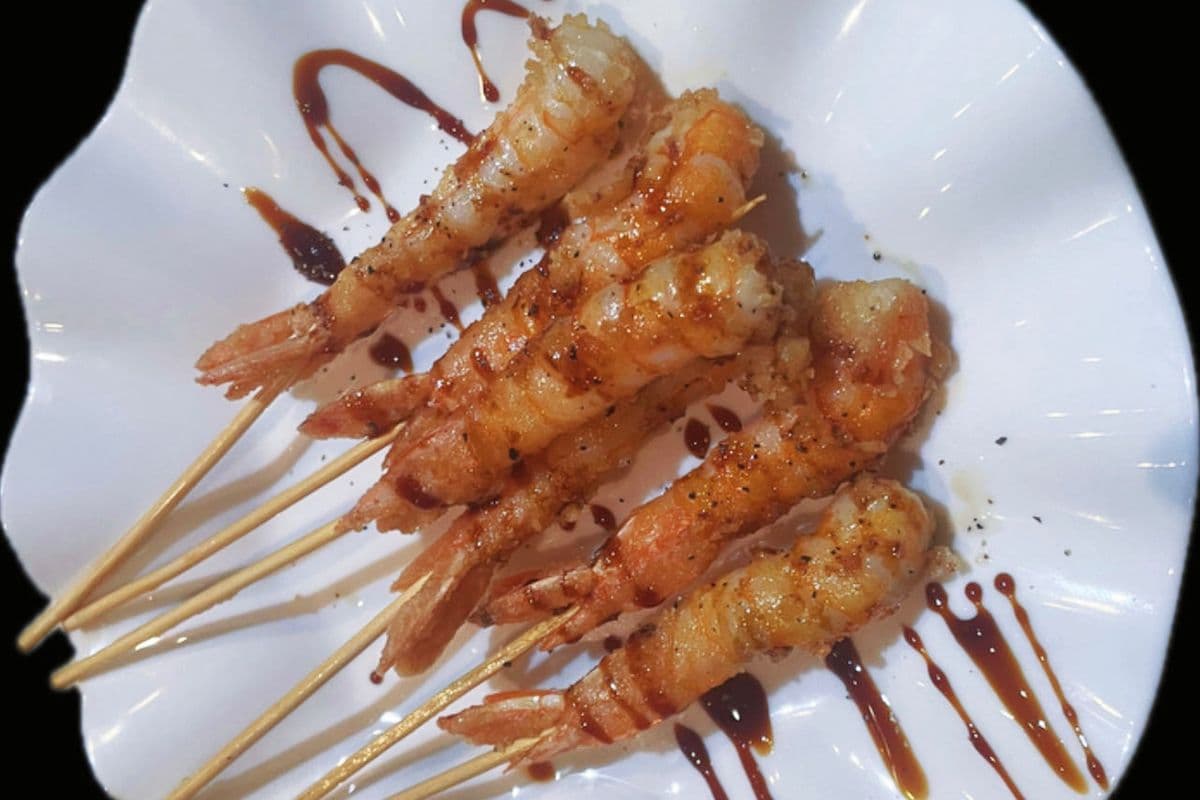 29. Shrimp Skewers (8 pcs)