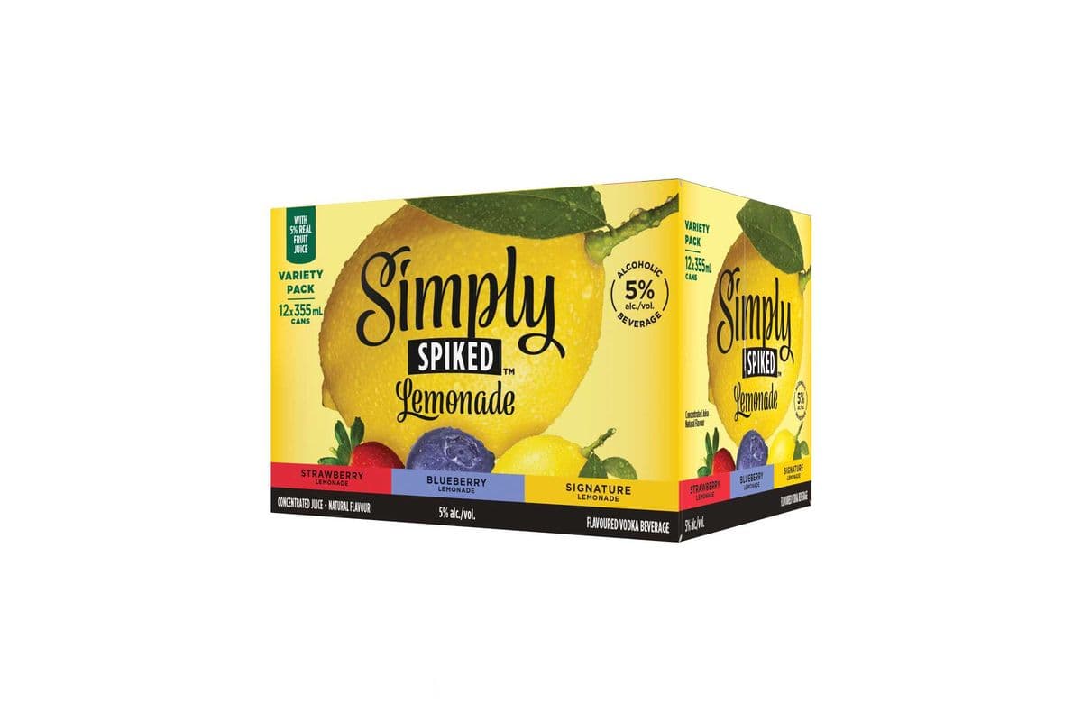 Simply Spiked Lime (12 x 355ml)