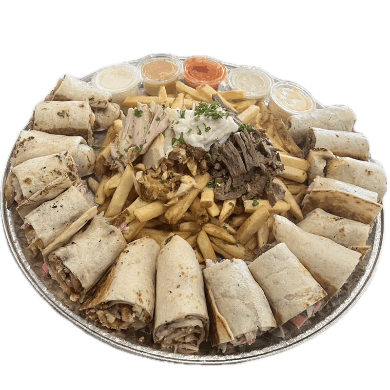 Shawarma  Saj Wrap Party Tray