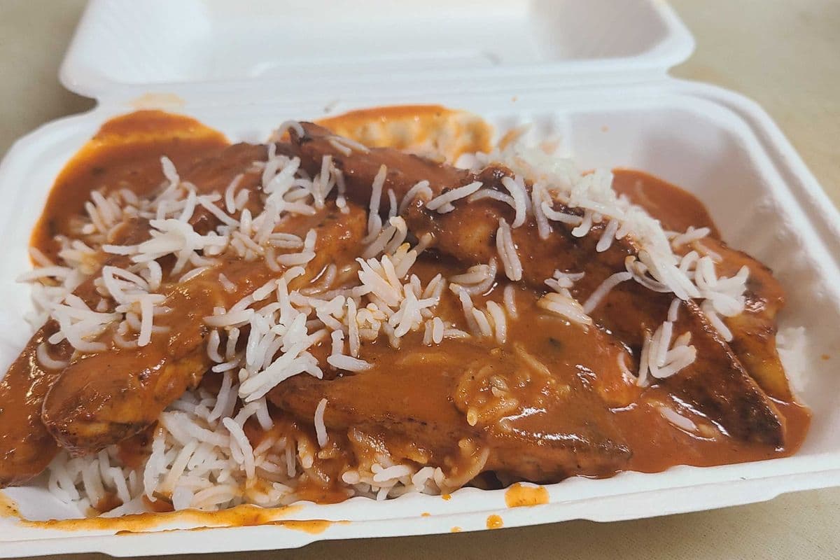 Butter Chicken With Rice