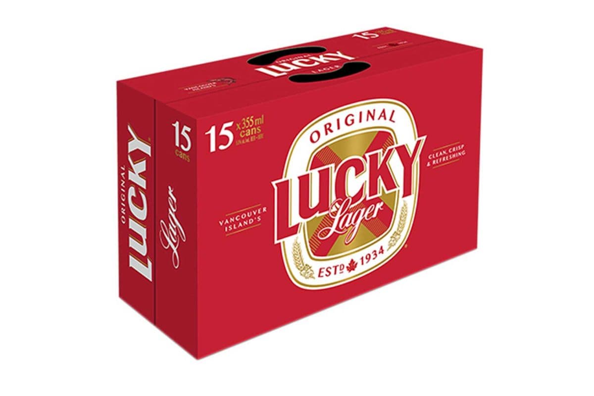 Lucky Lager (15 x 355ml)