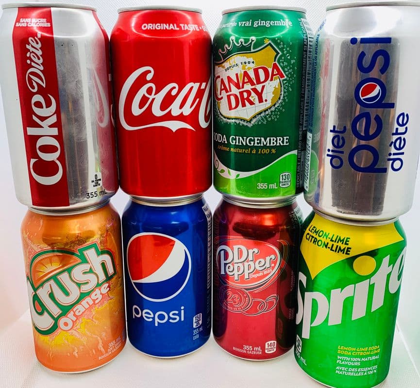 Canned Pop (Pepsi Products Only)