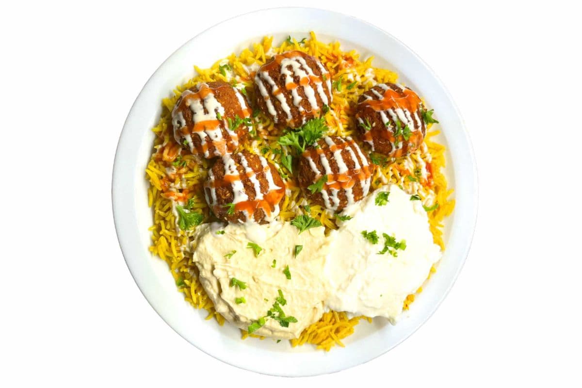 Rice and Falafel Bowl