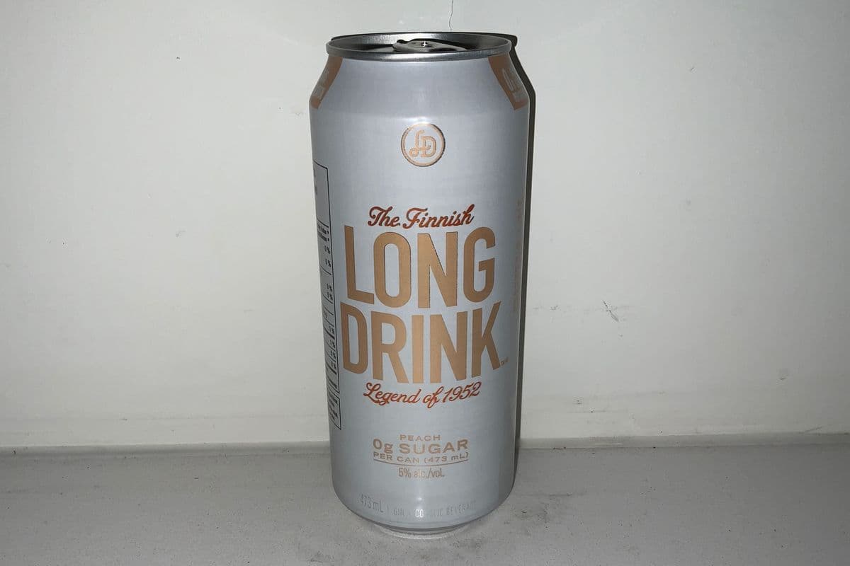 the FINNISH LONG DRINK - PEACH (1 x 473ml)