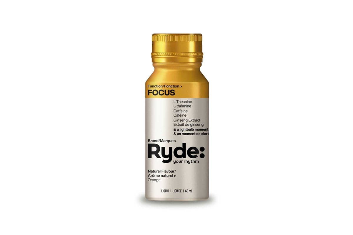 Ryde: Energize Shot - Orange Flavour (60ml)