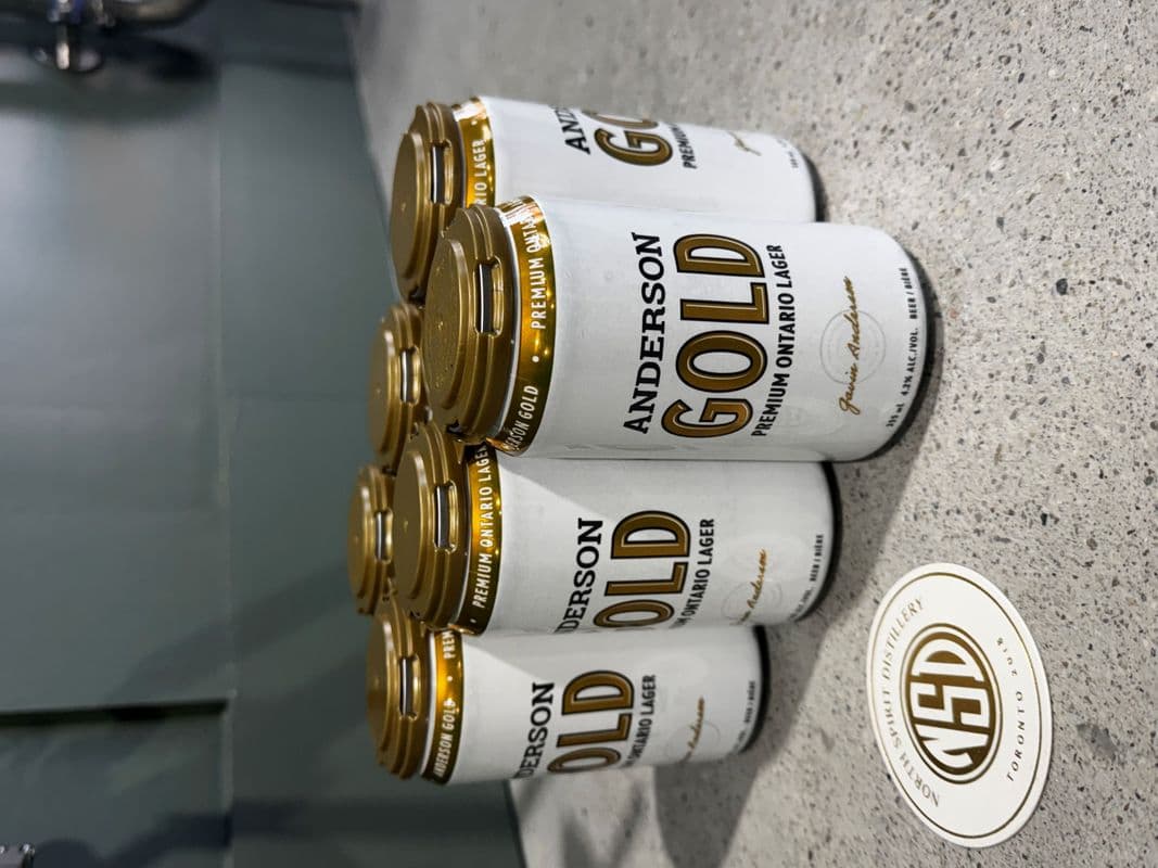 Anderson GOLD-Premium Lager 6-PACK ( 4.2%alc.355ml)