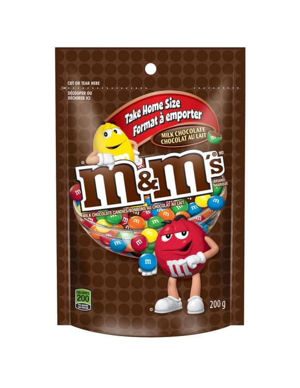 M & M Milk Chocolate (165 g)