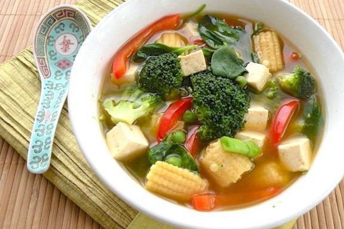 Vegetable and Tofu Soup