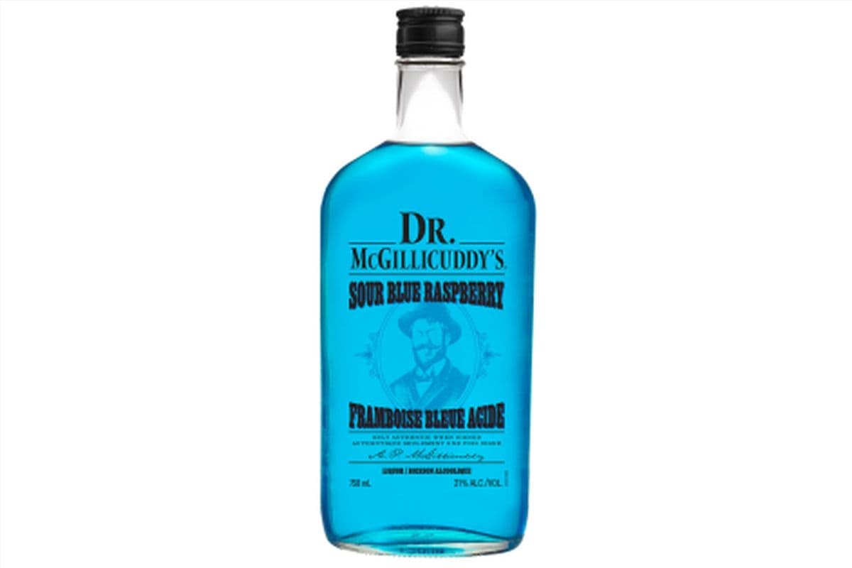 Dr Mcguillicuddys Sour Blue Raspberry (1 x 750 ml)