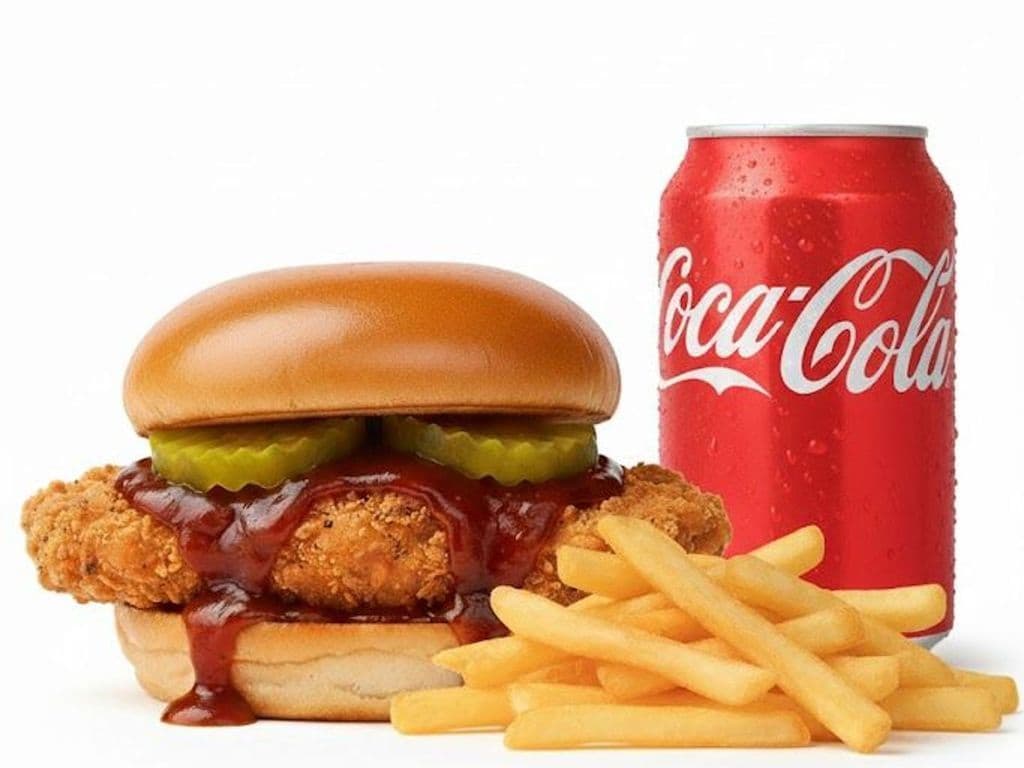 Barbecue Crispy Chicken Sandwich -Meal