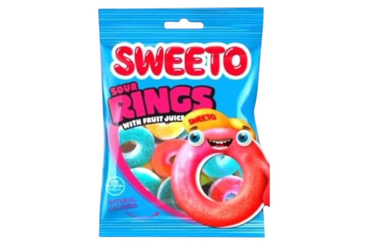 BOGO - Sweeto Sour Rings (80gm) (140 Cal)