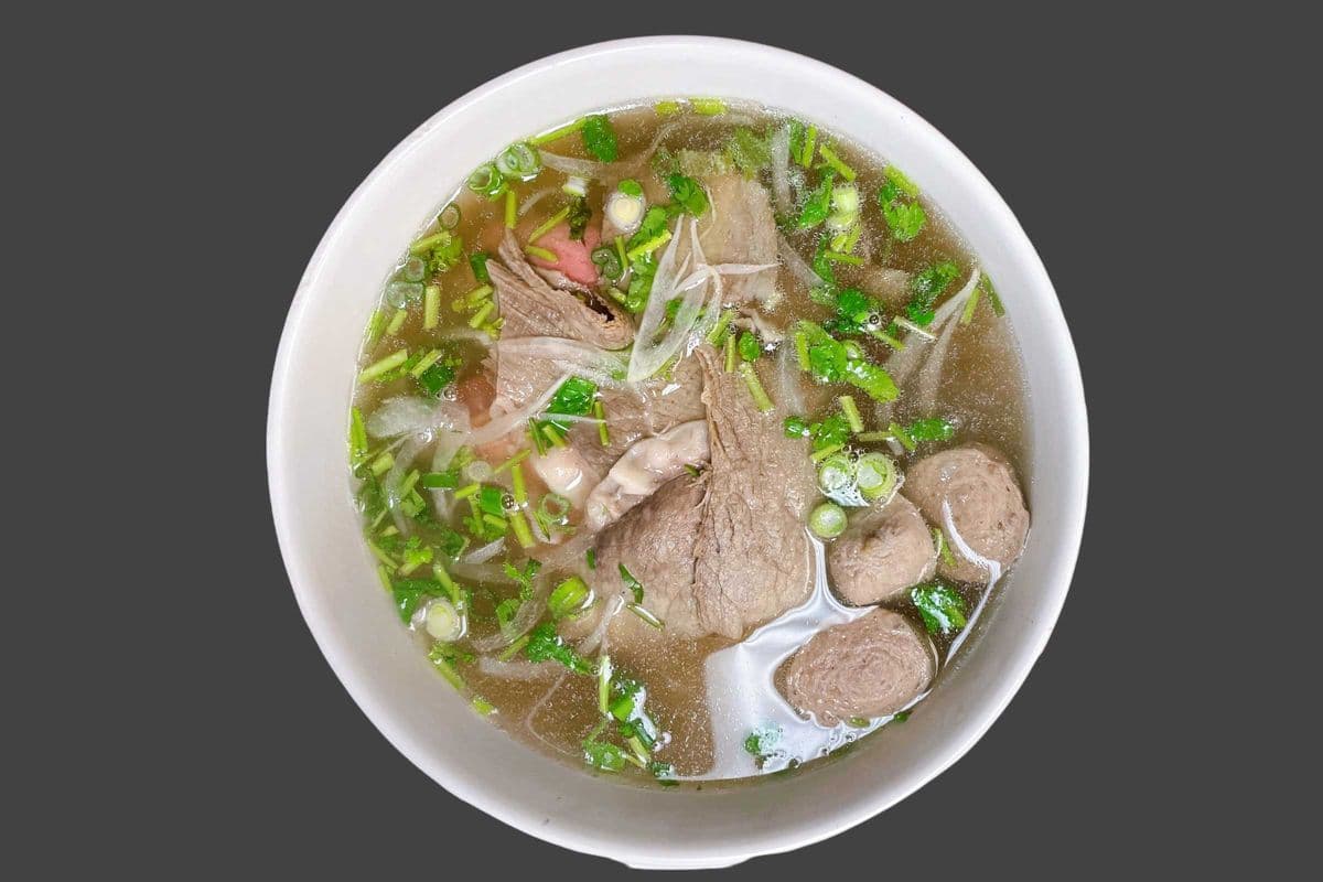 3 Meats Beef noodle Soup ( Pho 3 Bo )