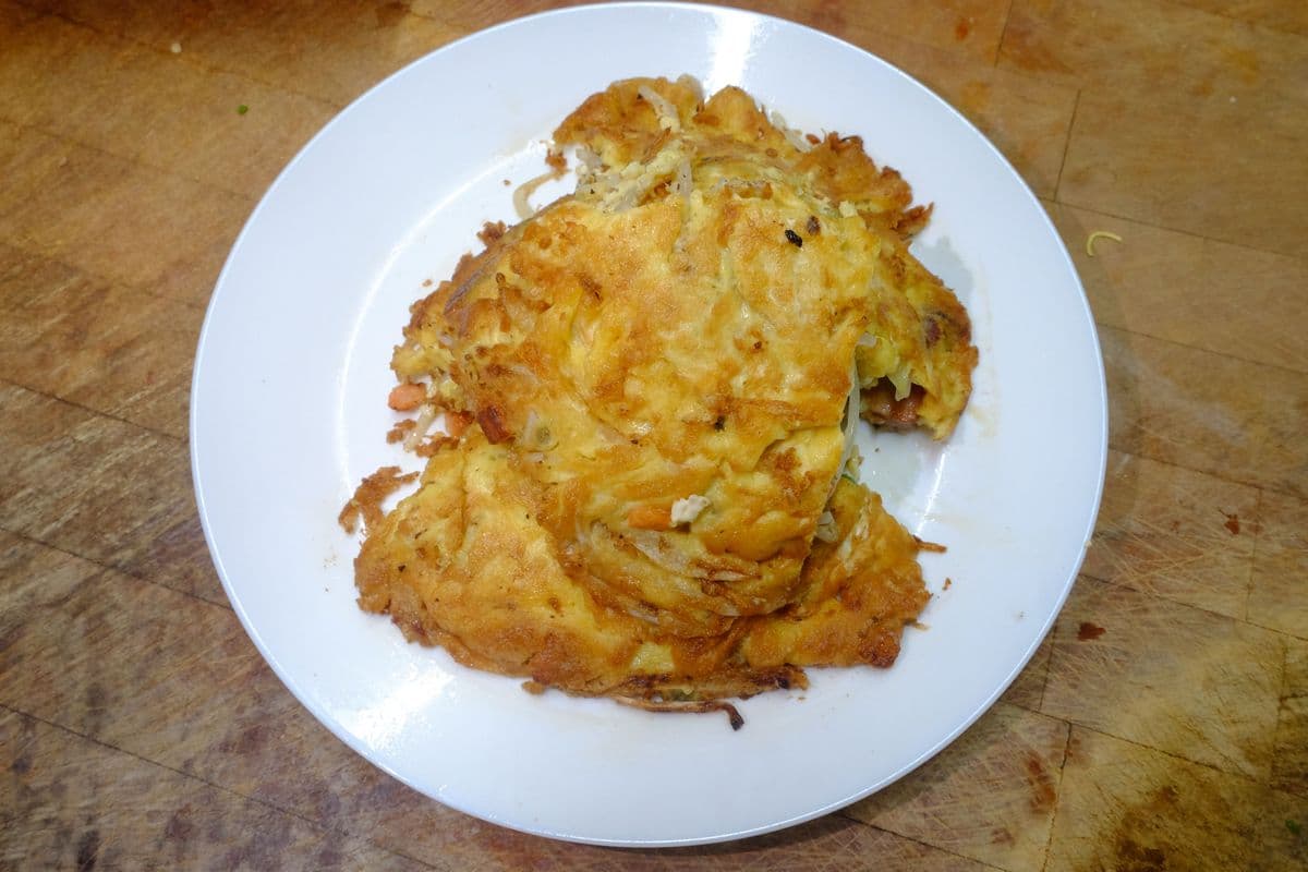 64. Chicken Egg Foo Yong
