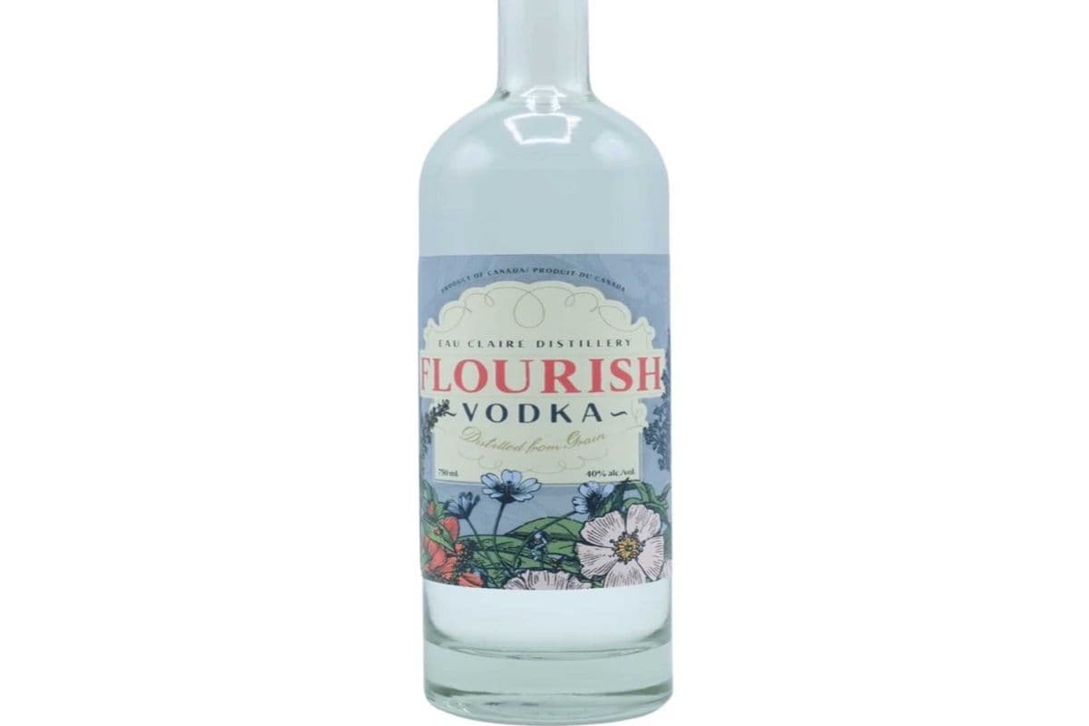 EAU CLAIR FLOURISH VODKA ( NEW ARRIVAL) 750ML (1 x 750 ML)