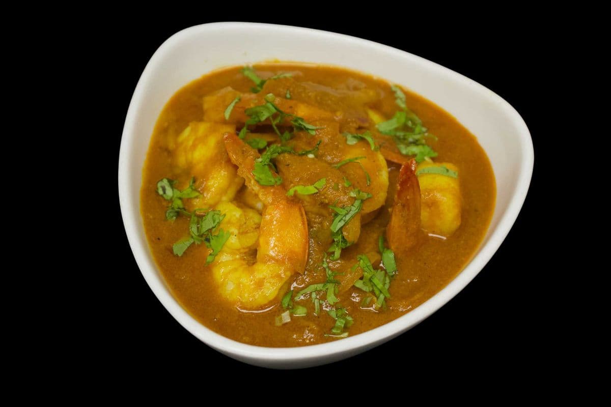 Crevettes au cari / Shrimp Curry