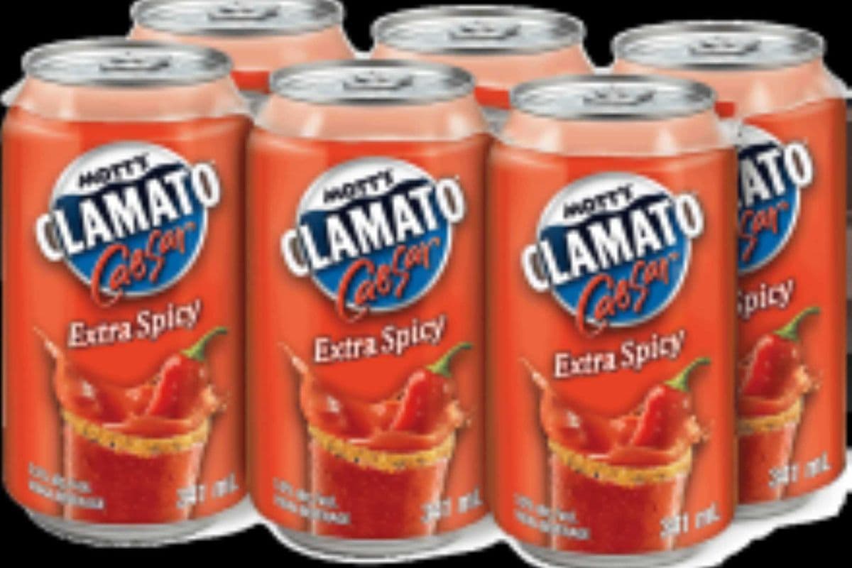 Mott's Clamato Caesar - Extra Spicy (6 x 341ml)