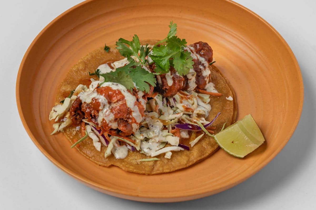 Spicy Fried Chicken Tacos