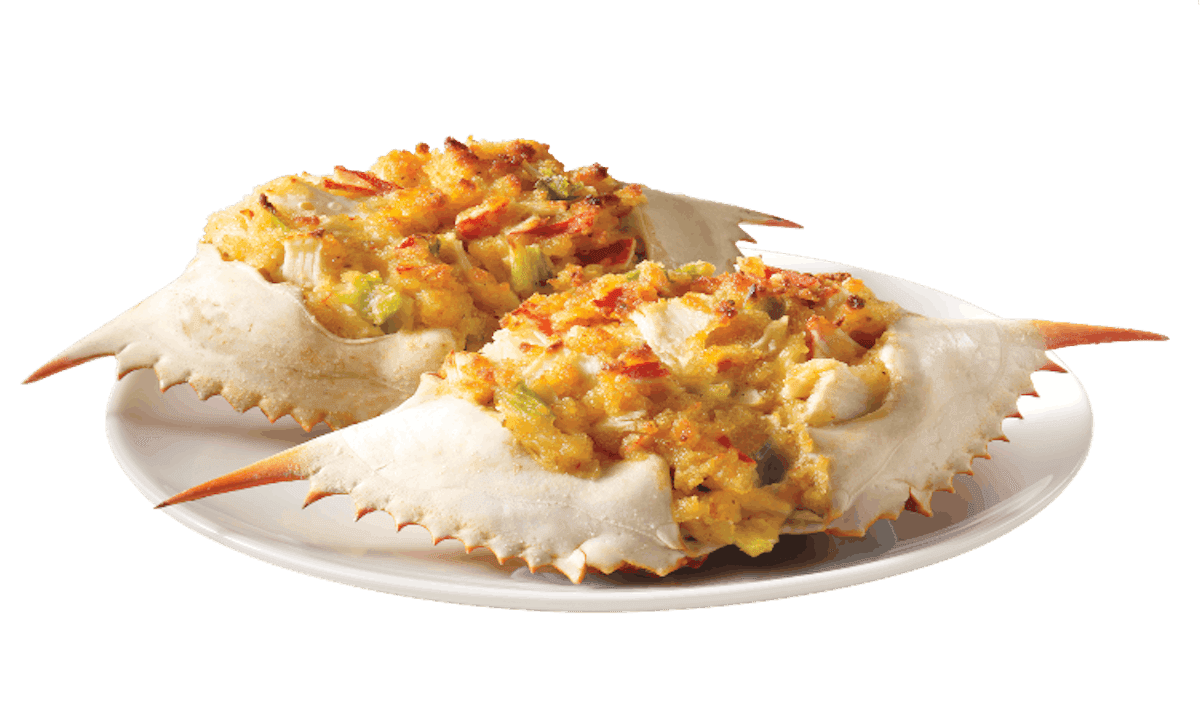 2 Stuffed Crabs