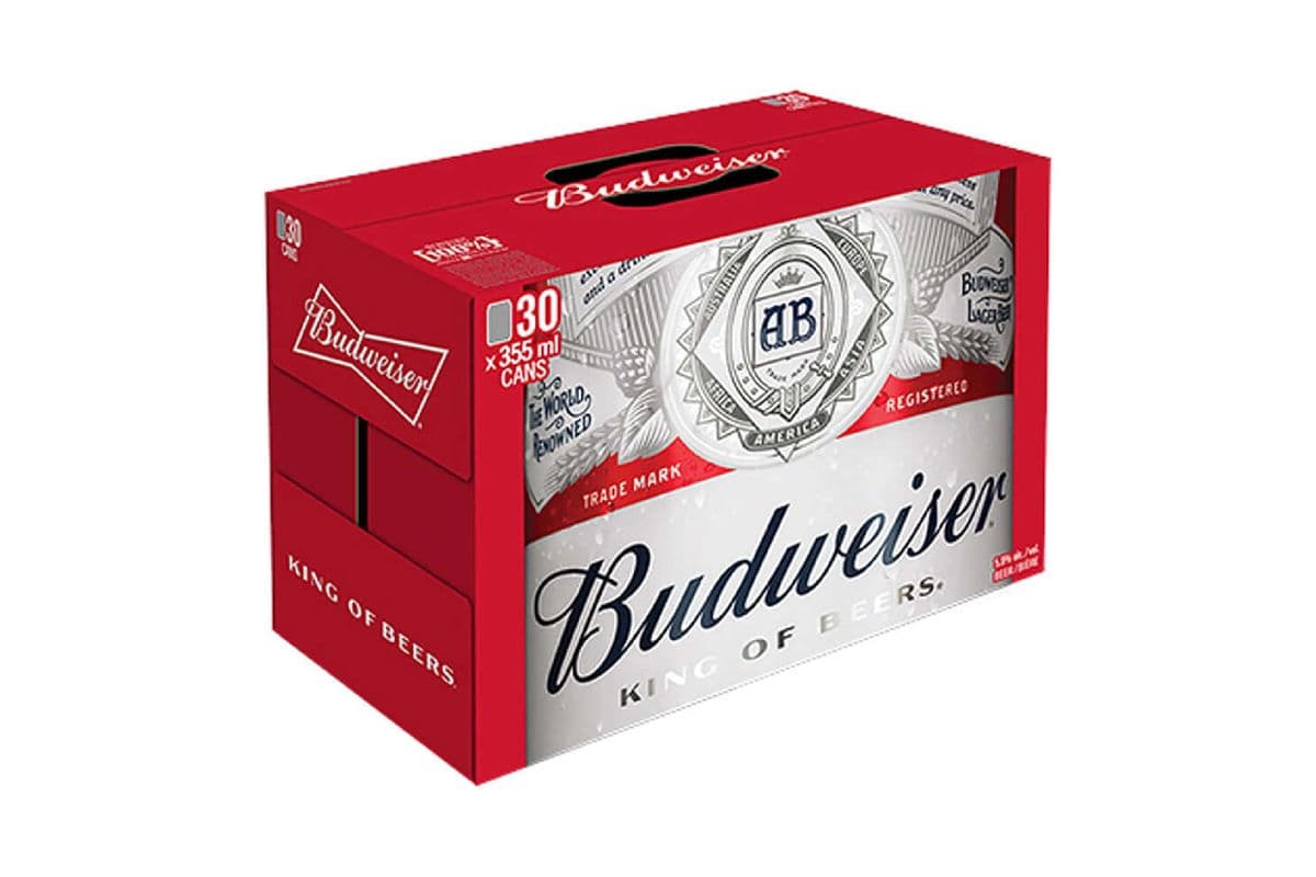 Budweiser 30x355ml (30 x 355 ml)