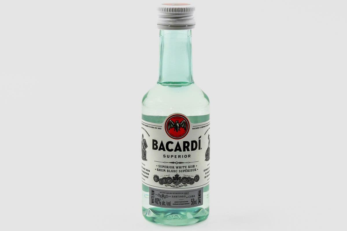 Bacardi White Rum (1 x 50 ml)