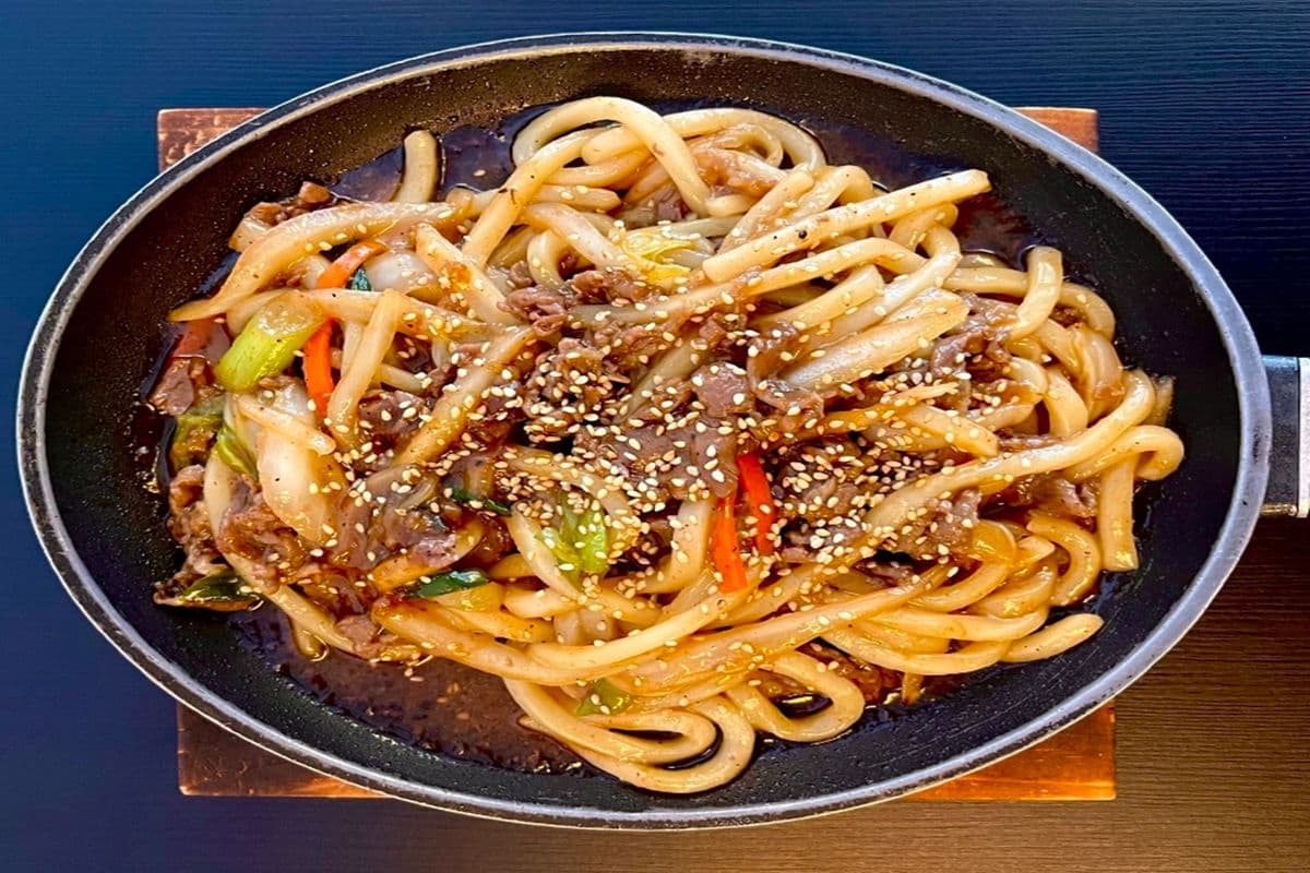 Pan Fried Udon