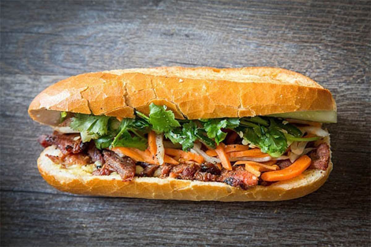 4A. Grilled Pork Sandwich / Bánh Mì Heo Nướng