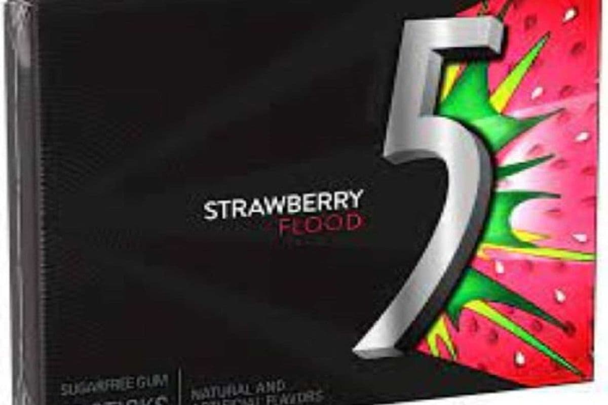 Wrigley's 5 Strawberry (15 pcs)