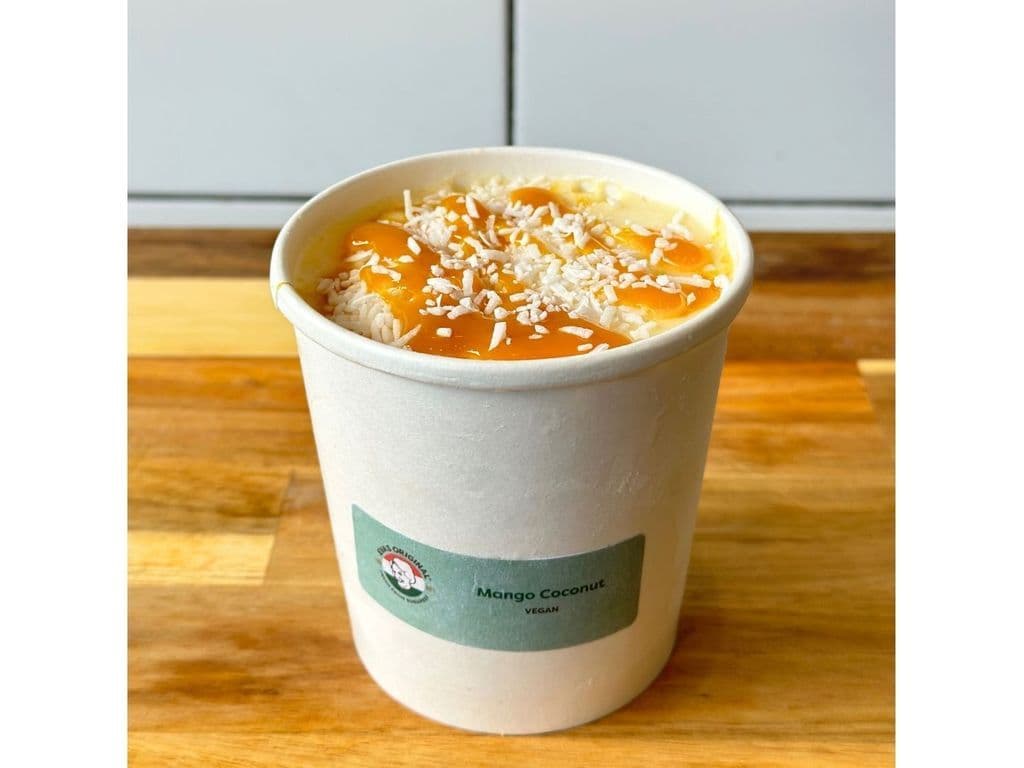 Vegan Mango Coconut Ice Cream