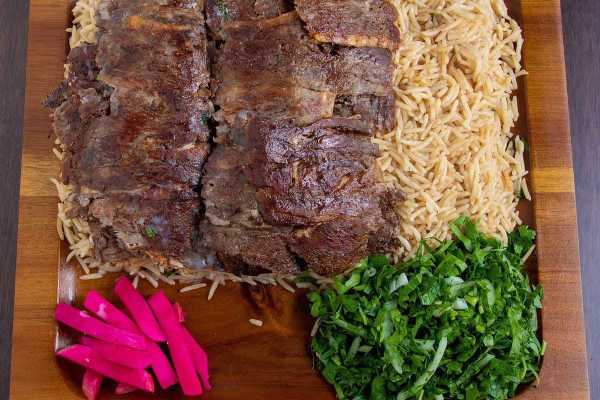 Lamb Salad & Rice Meal - Large