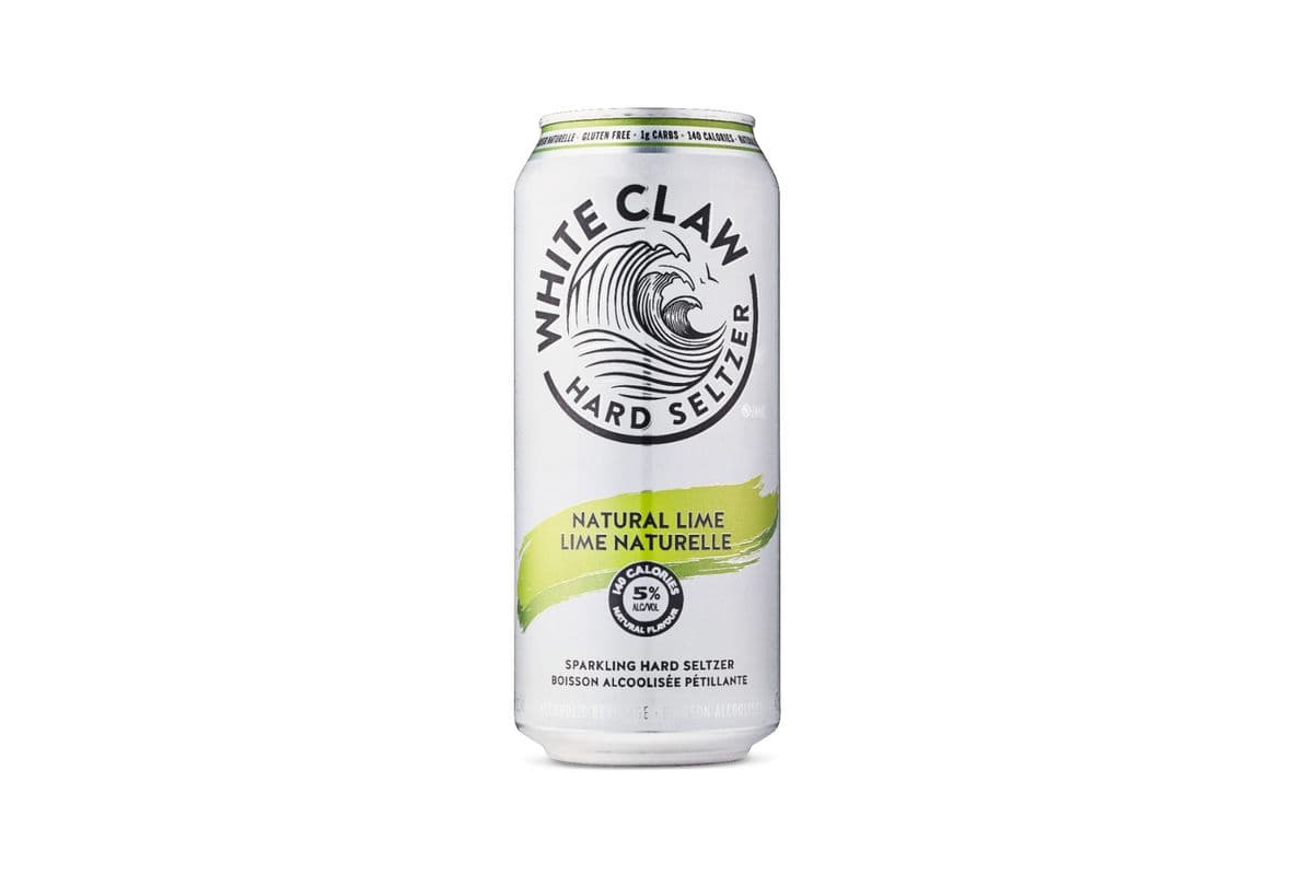 White Claw Natural Lime (1 x 473 ML)