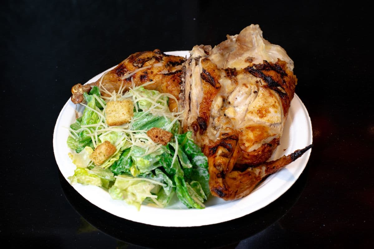 Half Chicken with One Side