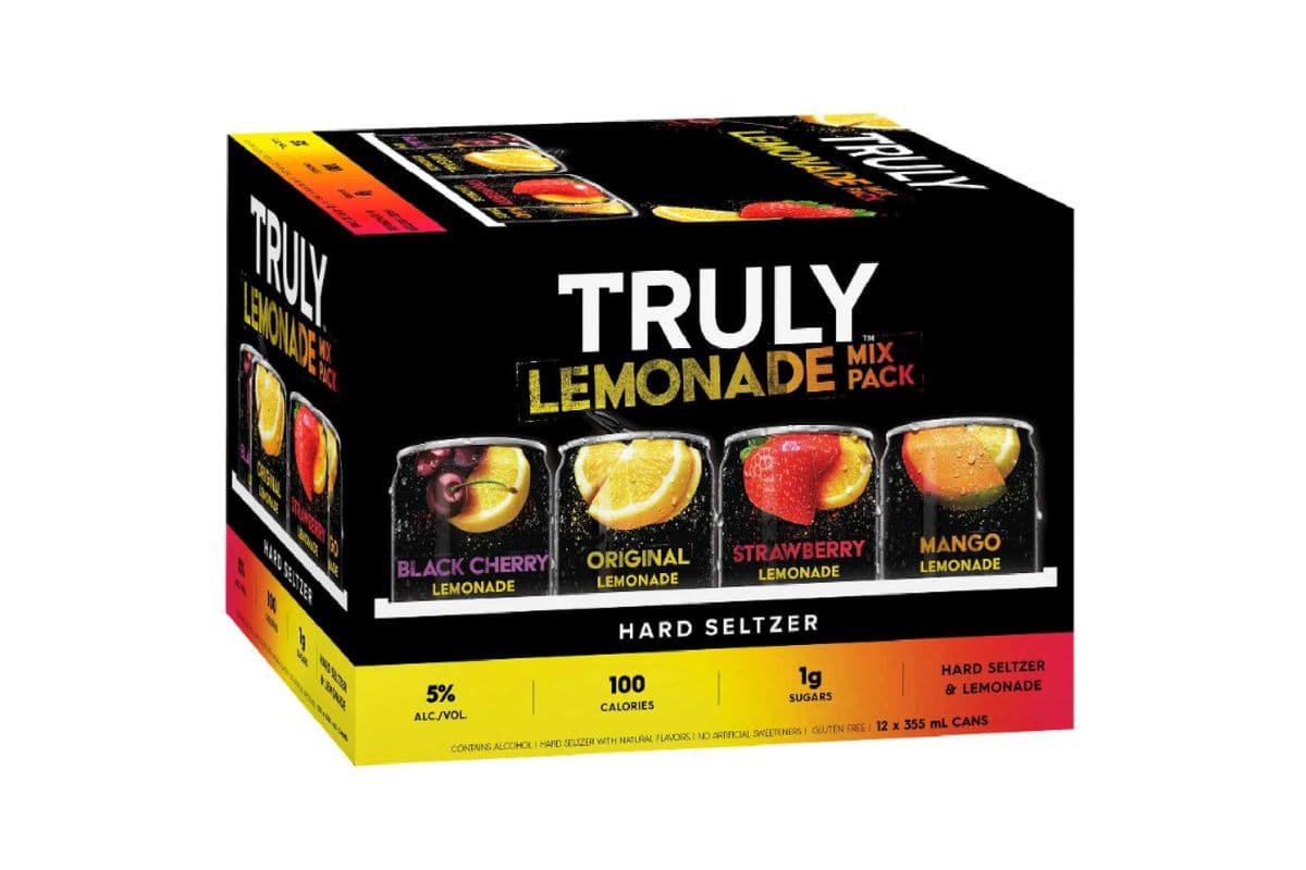 Truly Lemonade Mix pack Hard Seltzer (12 x 355 ml)