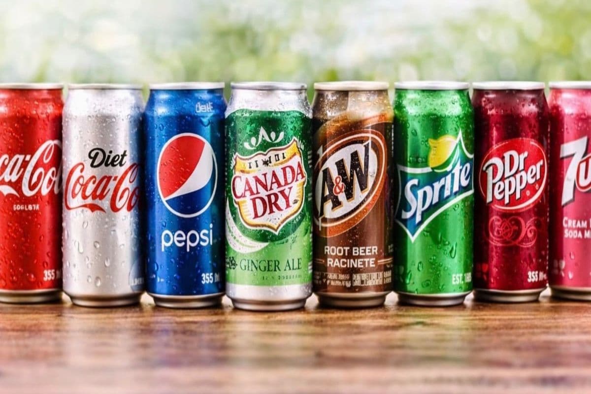 6 pack Canned Pop (355ml)