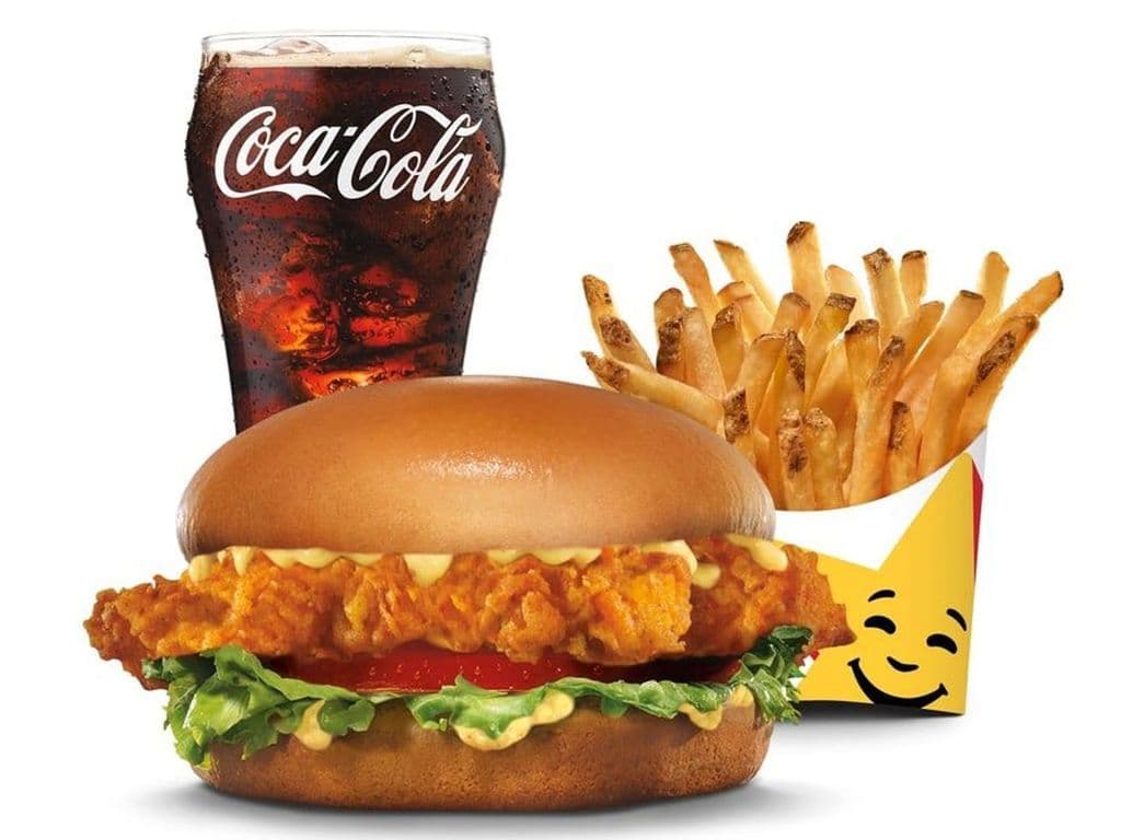 Hand-Breaded Honey Mustard Chicken Sandwich Combo