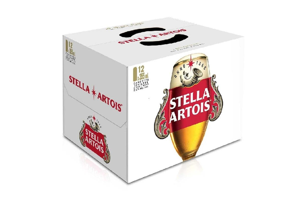 Stella Artois (12 Pack Cans) (12 x 355 ml)