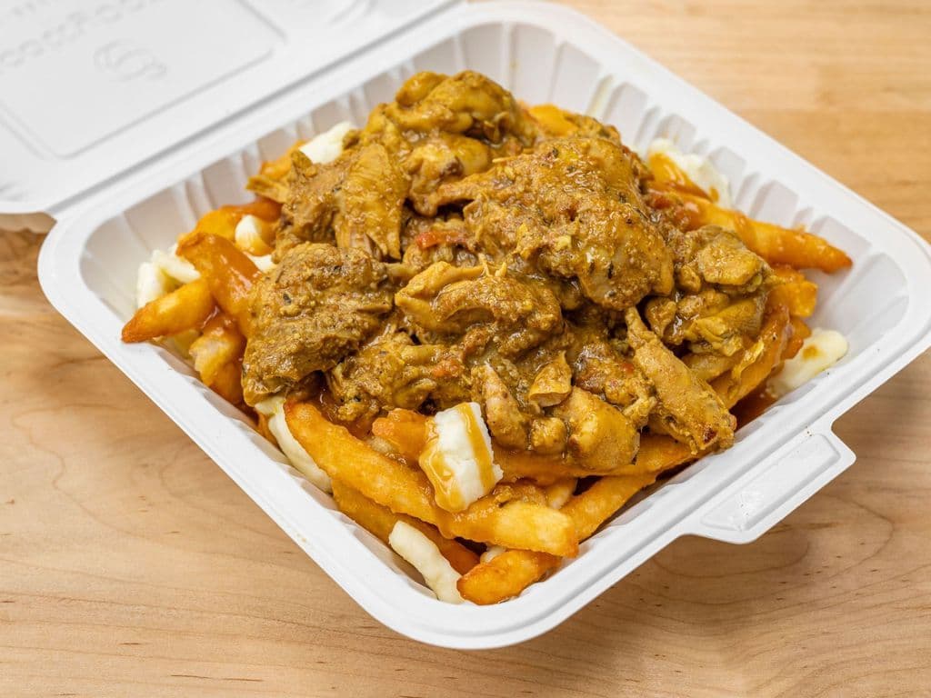 Chicken Curry Poutine