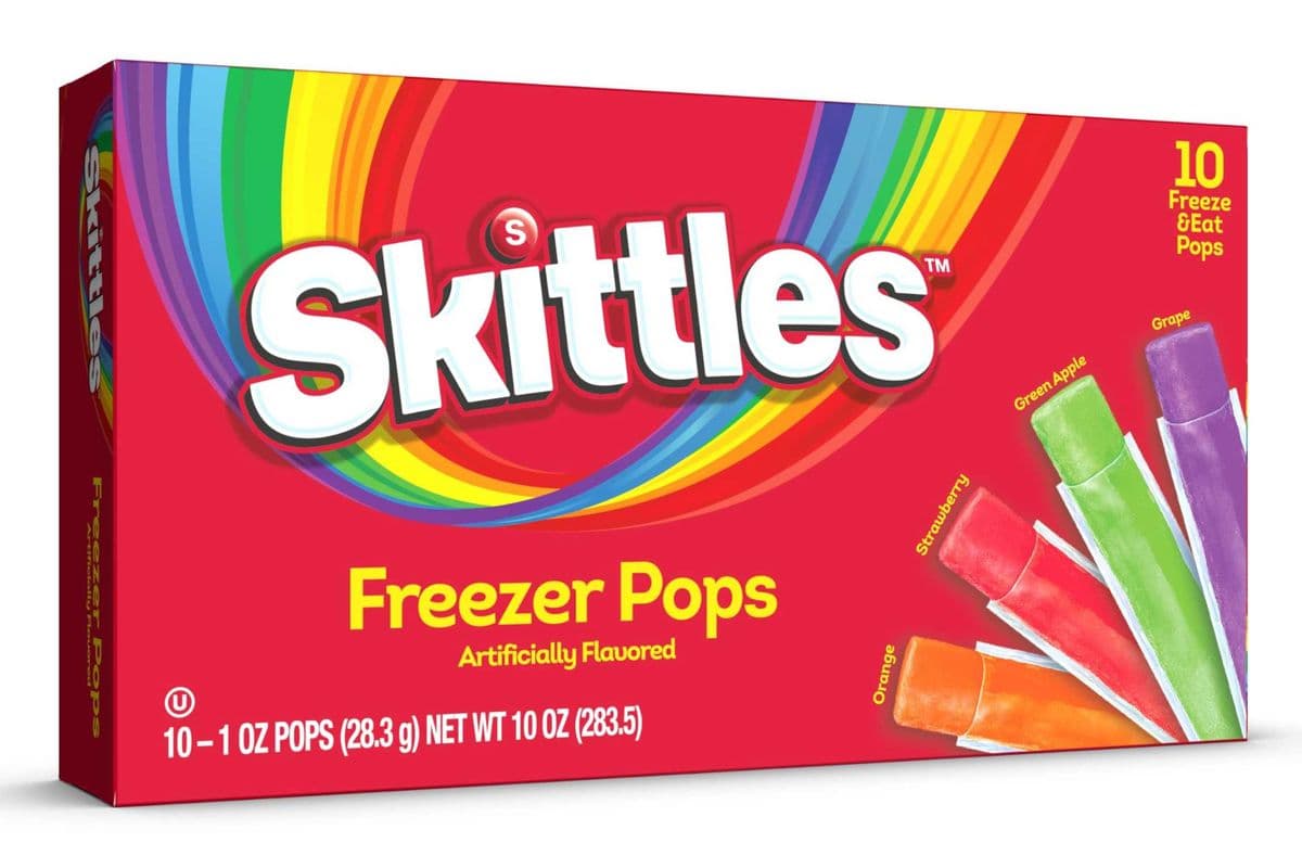 Skittles Freezer Pops