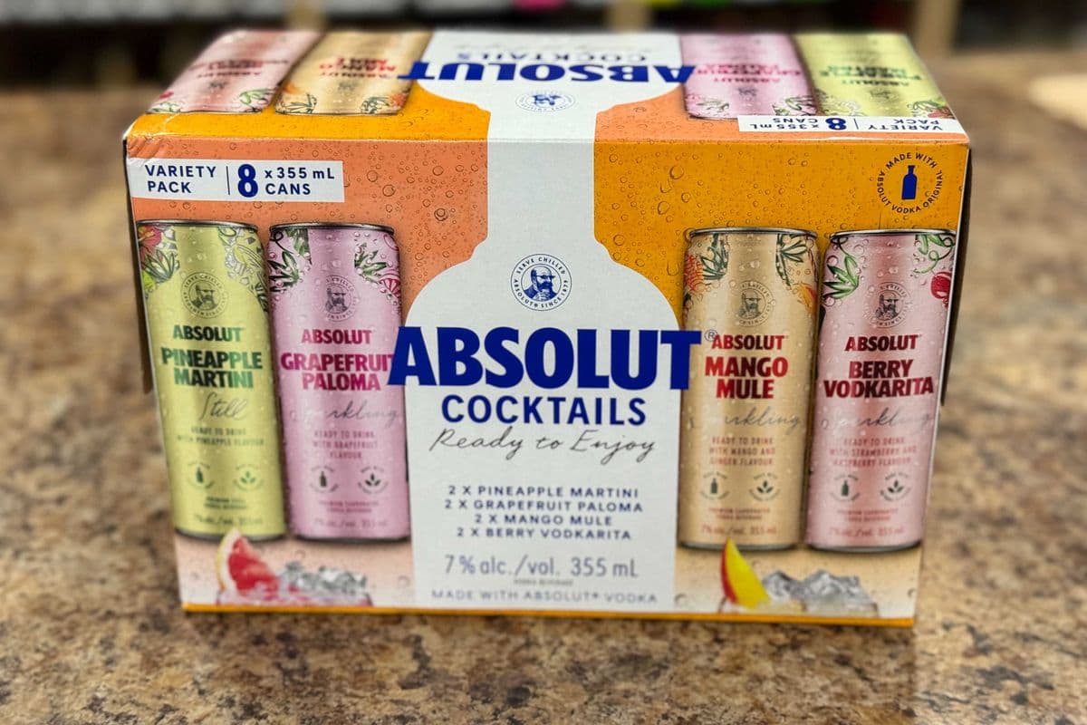 ABSOLUT COCKTAILS VARIETY PACK (1 x 8AR)