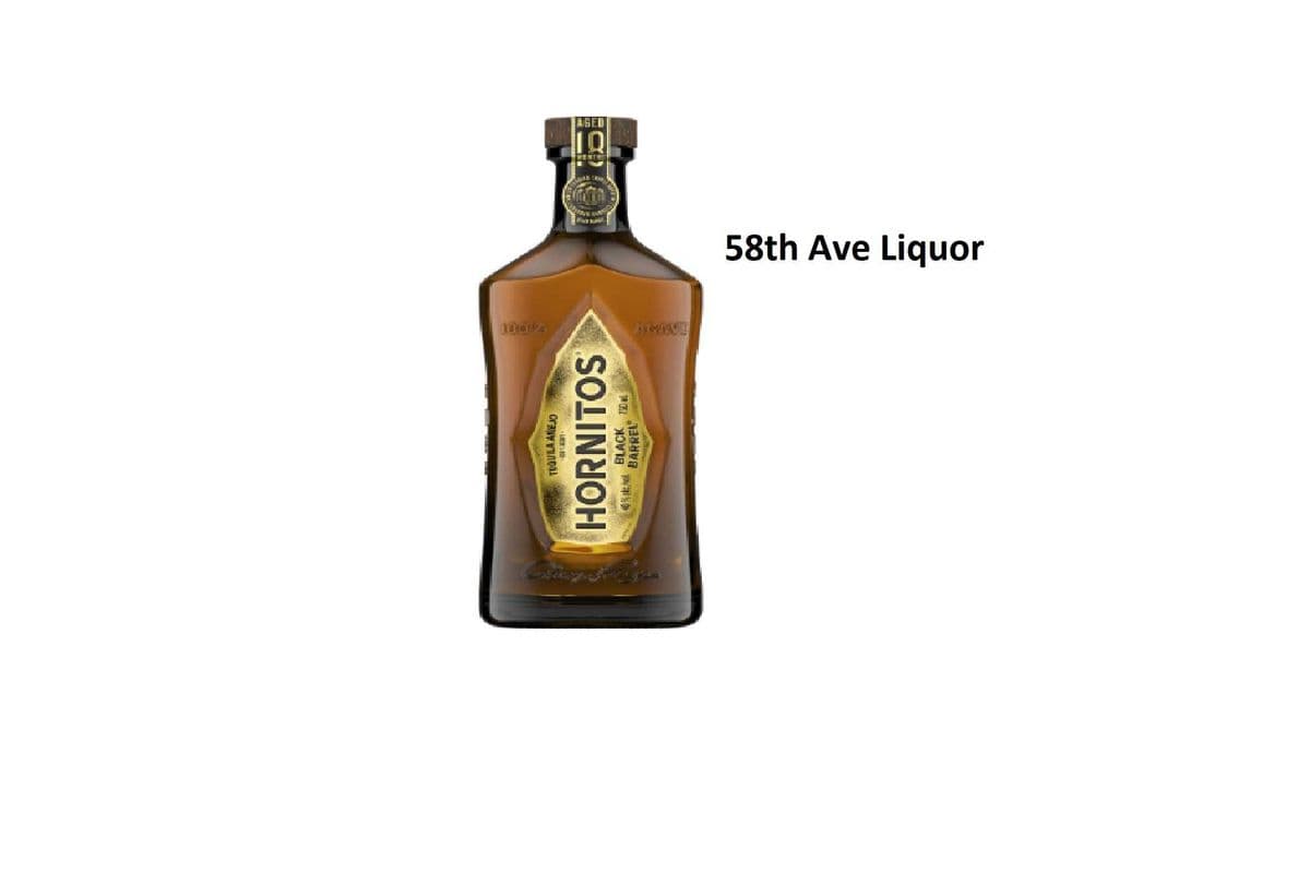HORNITOS BLACK BARREL 750ML (1 x 750 ML )