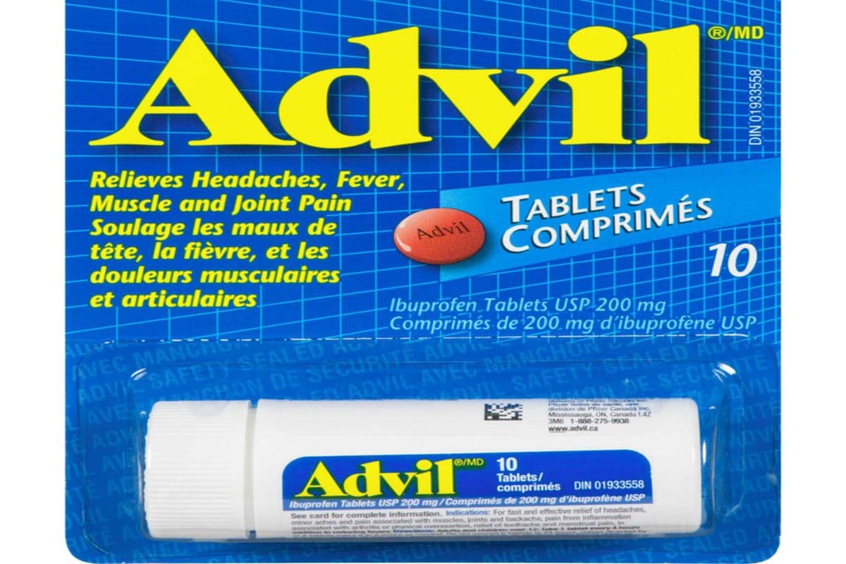 Advil 200 mg Tablets 10