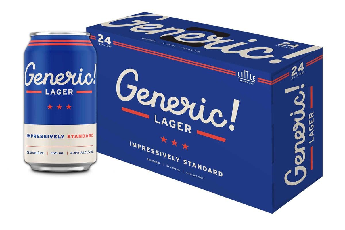 24-Pack of Generic! Lager (24 x 355mL)