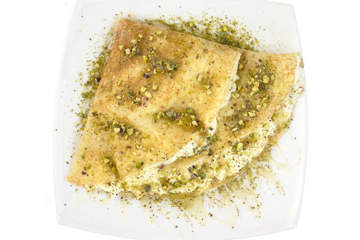Keshta & Maple Syrup Crepe