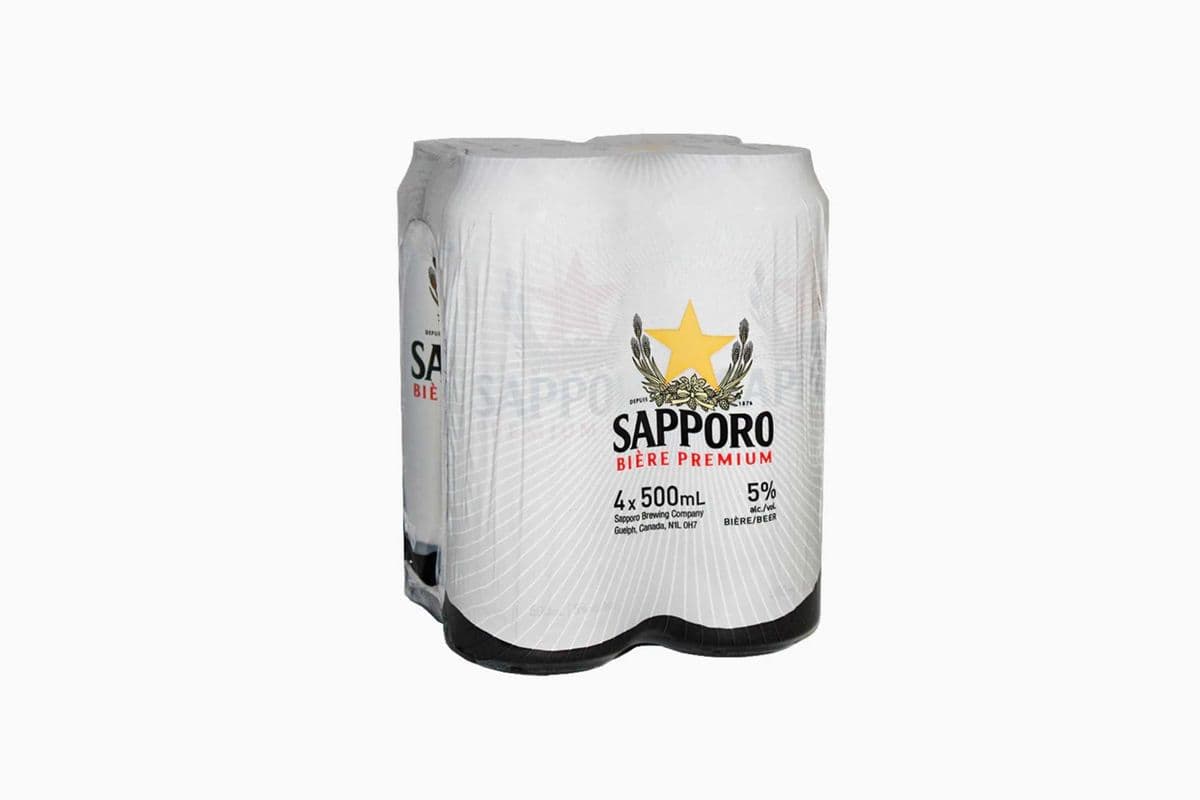 739210 - SAPPRORO (4 x 500 ML (CANS))