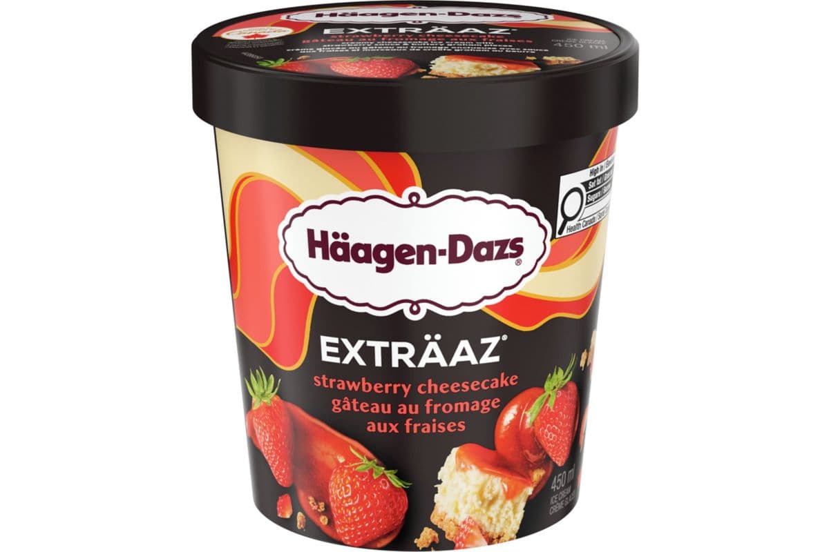 Haagen-Dazs Strawberry Cheesecake Ice Cream