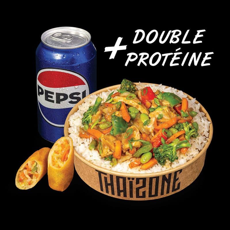 Sauté aux Arachides Trio + / Peanut Stir-fry Combo +