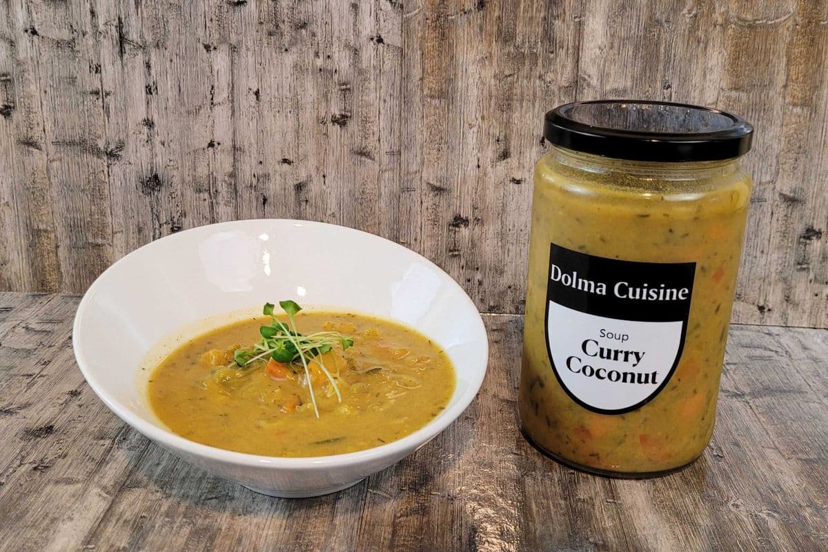 Curry and Coconut soup (750ml)