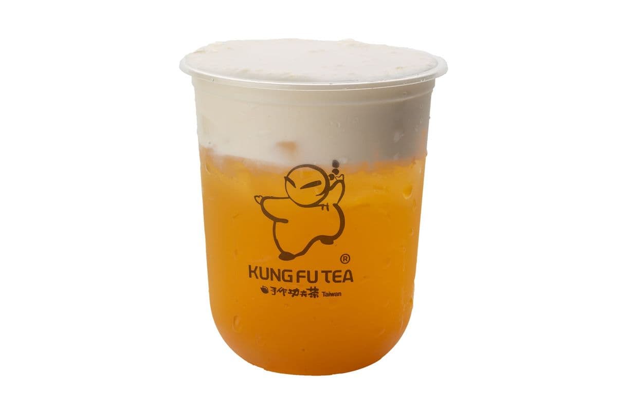 Cheese Milk Foam with Mango (Large) (Cold)