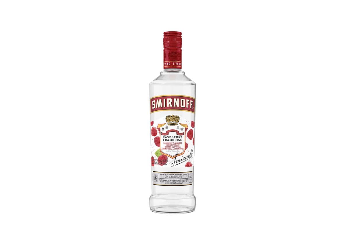 Smirnoff Raspberry Vodka (1 x 750 ml)