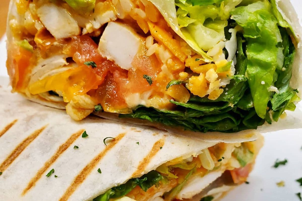 Sriracha Chicken Wrap